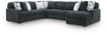 Load image into Gallery viewer, Midnight-Madness Sectional with Chaise