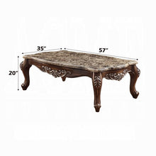Load image into Gallery viewer, Latisha Marble & Antique Oak Coffee Table
