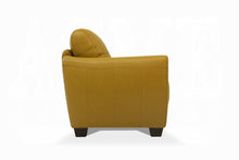 Load image into Gallery viewer, Valeria Mustard Leather Sofa