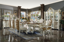 Load image into Gallery viewer, Picardy Antique Pearl & Cherry Oak Dining Table