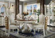 Load image into Gallery viewer, Picardy Antique Pearl & Cherry Oak Dining Table