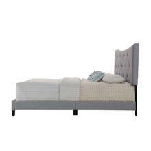 Load image into Gallery viewer, Venacha - Queen Bed - Gray, Dark - 85"