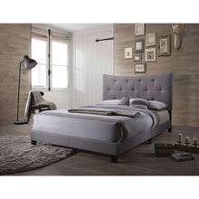 Load image into Gallery viewer, Venacha - Queen Bed - Gray, Dark - 85"