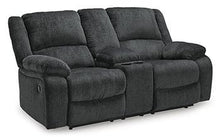 Load image into Gallery viewer, Draycoll Reclining Loveseat with Console