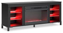 Load image into Gallery viewer, Cayberry 60" TV Stand with Electric Fireplace