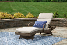 Load image into Gallery viewer, Beachcroft Outdoor Chaise Lounge with Cushion