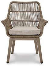 Load image into Gallery viewer, Beach Front Arm Chair with Cushion (Set of 2)