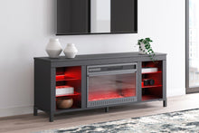 Load image into Gallery viewer, Cayberry 60" TV Stand with Electric Fireplace
