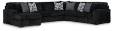 Load image into Gallery viewer, Midnight-Madness Sectional with Chaise