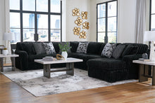 Load image into Gallery viewer, Midnight-Madness Sectional with Chaise