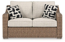 Load image into Gallery viewer, Beachcroft Outdoor Loveseat with Cushion