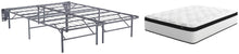 Load image into Gallery viewer, Chime 12 Inch Hybrid 2-Piece Mattress Package image