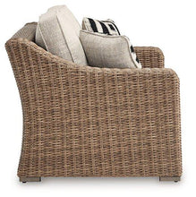 Load image into Gallery viewer, Beachcroft Outdoor Loveseat with Cushion