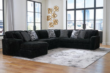 Load image into Gallery viewer, Midnight-Madness Sectional with Chaise