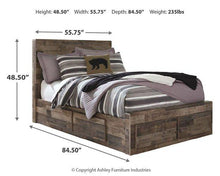 Load image into Gallery viewer, Derekson Youth Bed with 6 Storage Drawers