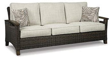 Load image into Gallery viewer, Paradise Trail Outdoor Sofa, Lounge Chairs and Fire Pit Table