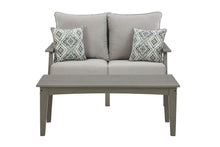 Load image into Gallery viewer, Visola Outdoor Loveseat and Coffee Table image