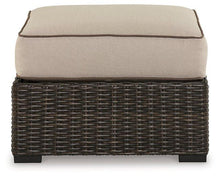 Load image into Gallery viewer, Coastline Bay Outdoor Ottoman with Cushion
