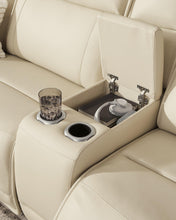 Load image into Gallery viewer, Double Deal Reclining Sectional with Console