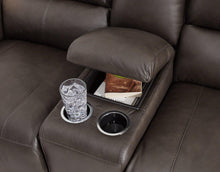 Load image into Gallery viewer, Boxmere Power Reclining Loveseat with Console