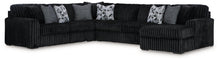 Load image into Gallery viewer, Midnight-Madness Sectional with Chaise