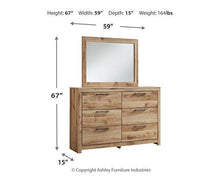 Load image into Gallery viewer, Hyanna Dresser and Mirror