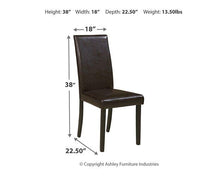 Load image into Gallery viewer, Kimonte Dining Chair Set