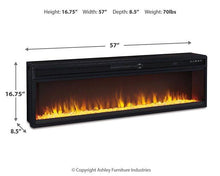 Load image into Gallery viewer, Camdill 80" TV Stand with Electric Fireplace