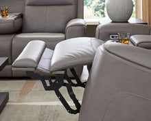 Load image into Gallery viewer, 5Z-Comfort Power Reclining Loveseat with Console