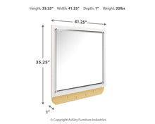 Load image into Gallery viewer, Altyra Bedroom Mirror