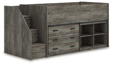 Load image into Gallery viewer, Frandern Loft Bed with Bookcase and Drawer Storage
