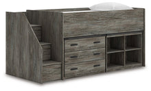 Load image into Gallery viewer, Frandern Loft Bed with Bookcase and Drawer Storage