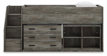 Load image into Gallery viewer, Frandern Loft Bed with Bookcase and Drawer Storage