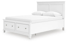 Load image into Gallery viewer, Fortman Panel Storage Bed