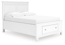 Load image into Gallery viewer, Fortman Panel Storage Bed
