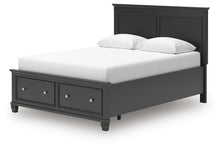 Load image into Gallery viewer, Lanolee Panel Storage Bed