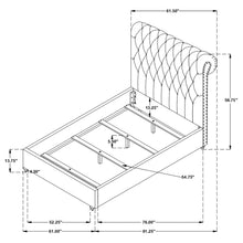 Load image into Gallery viewer, Devon Queen Beds