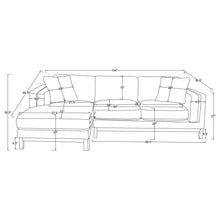 Load image into Gallery viewer, Geneva Sectional Sofa