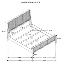 Load image into Gallery viewer, Arini Panel Bed