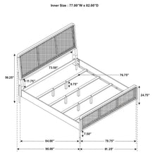 Load image into Gallery viewer, Arini Panel Bed