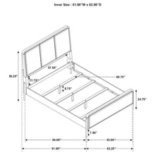 Load image into Gallery viewer, Arini Panel Bed