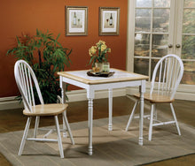 Load image into Gallery viewer, Cinder Windsor Side Chairs Natural Brown and White (Set of 4)