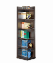 Load image into Gallery viewer, Pinckard 6-tier Corner Bookcase Cappuccino