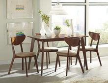 Load image into Gallery viewer, Kersey Dining Table with Angled Legs Chestnut