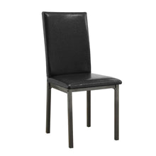 Load image into Gallery viewer, Garza Upholstered Dining Chairs Black (Set of 2)