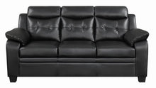 Load image into Gallery viewer, Finley Tufted Upholstered Sofa Black