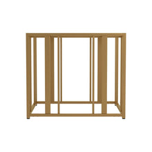Load image into Gallery viewer, Adri Metal Frame End Table Matte Brass