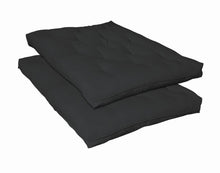 Load image into Gallery viewer, 8" Premium Futon Pad Black
