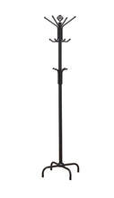 Load image into Gallery viewer, Collier 12-hook Coat Rack Black