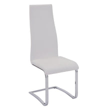 Load image into Gallery viewer, Montclair High Back Dining Chairs Black and Chrome (Set of 4)